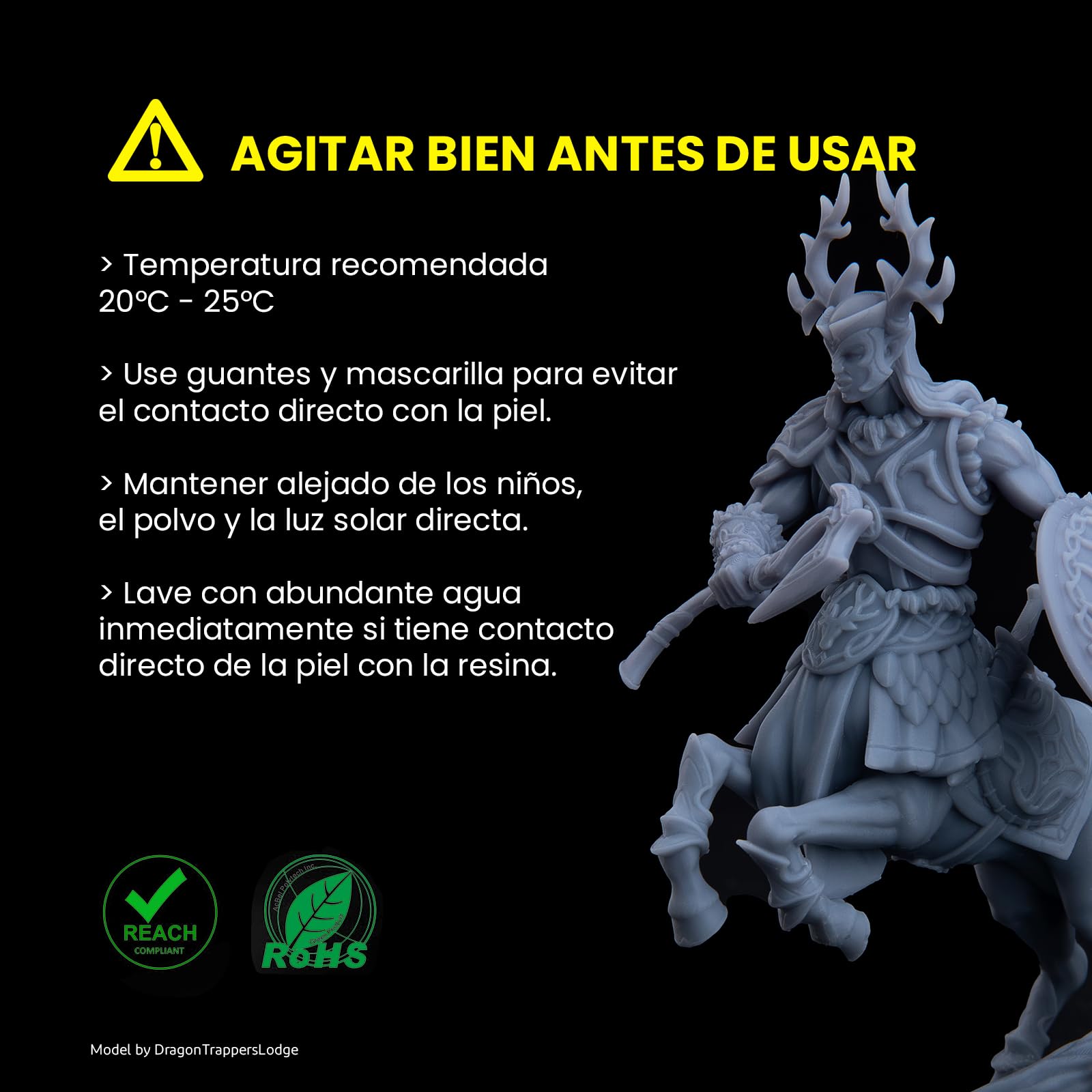 ELEGOO 3D Resina LCD UV 405nm Curado, Resina 3D para Impresora 3D LCD, Estándar Resina Fotopolímero con Alta Precisión y Baja Contracción, Resin 3d Printer(2000g Gris) V2.0