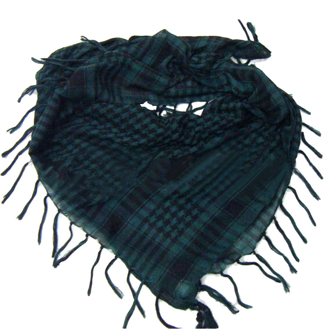 LerBen Unisex Outdoor Square Scarf Desert Scarf Neck Scarf Head Wrap With Tassels