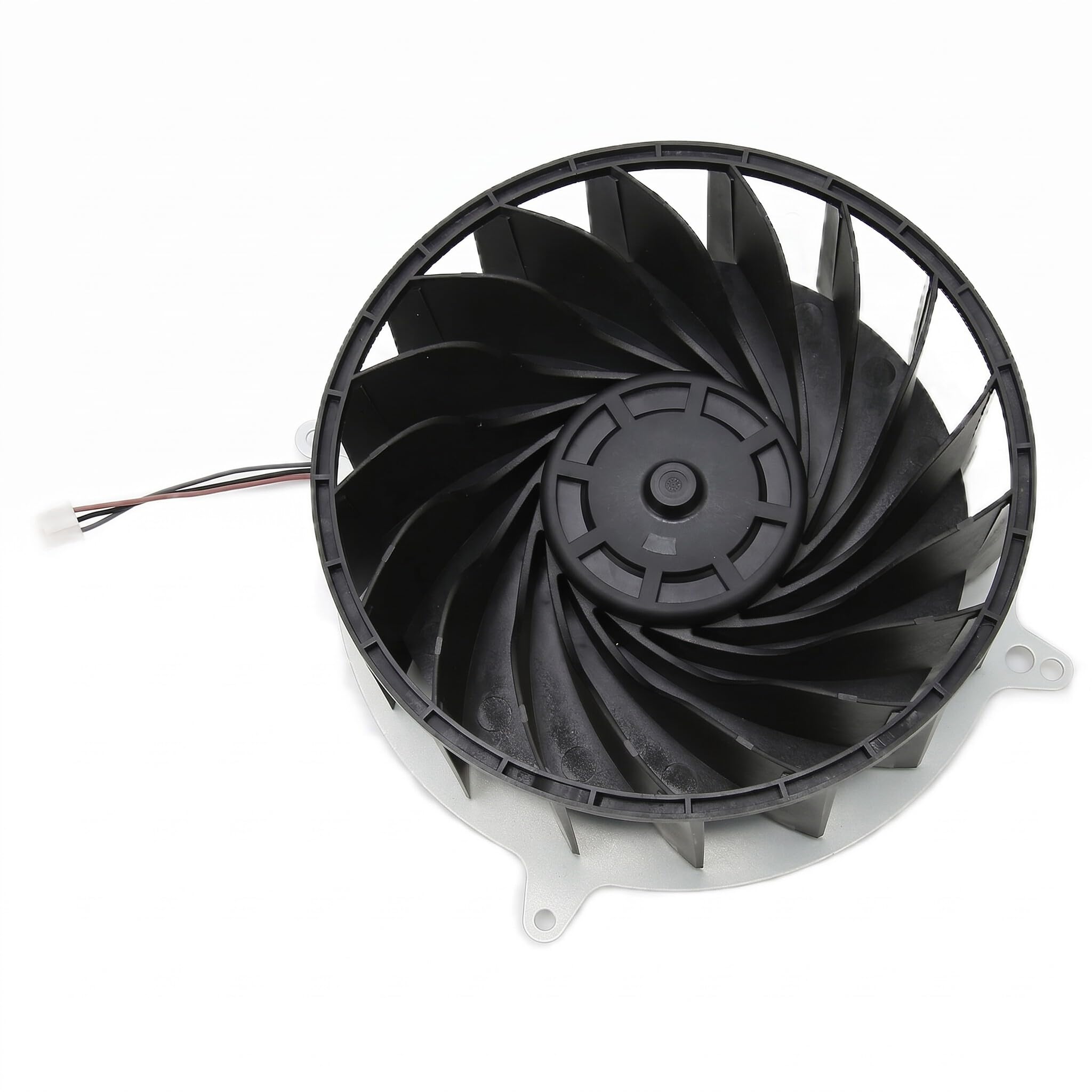 Ventola di Raffreddamento per Console, Ventola di Raffreddamento Interna 12V 1.9A di Ricambio 17 Lame per Console di Gioco Cooler per 5