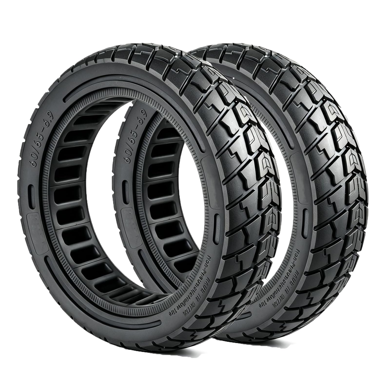 60/65-6,9 Solidna opona do Segway Ninebot MAX G2 (2 szt. Czarna)