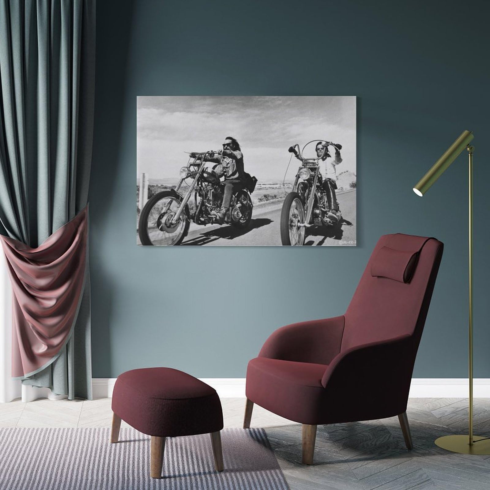 Leinwand-Wandkunst, Filmposter, Heimdekoration, Gemälde für Zuhause, Schlafzimmer, Rahmen, 30,5 x 45,7 cm