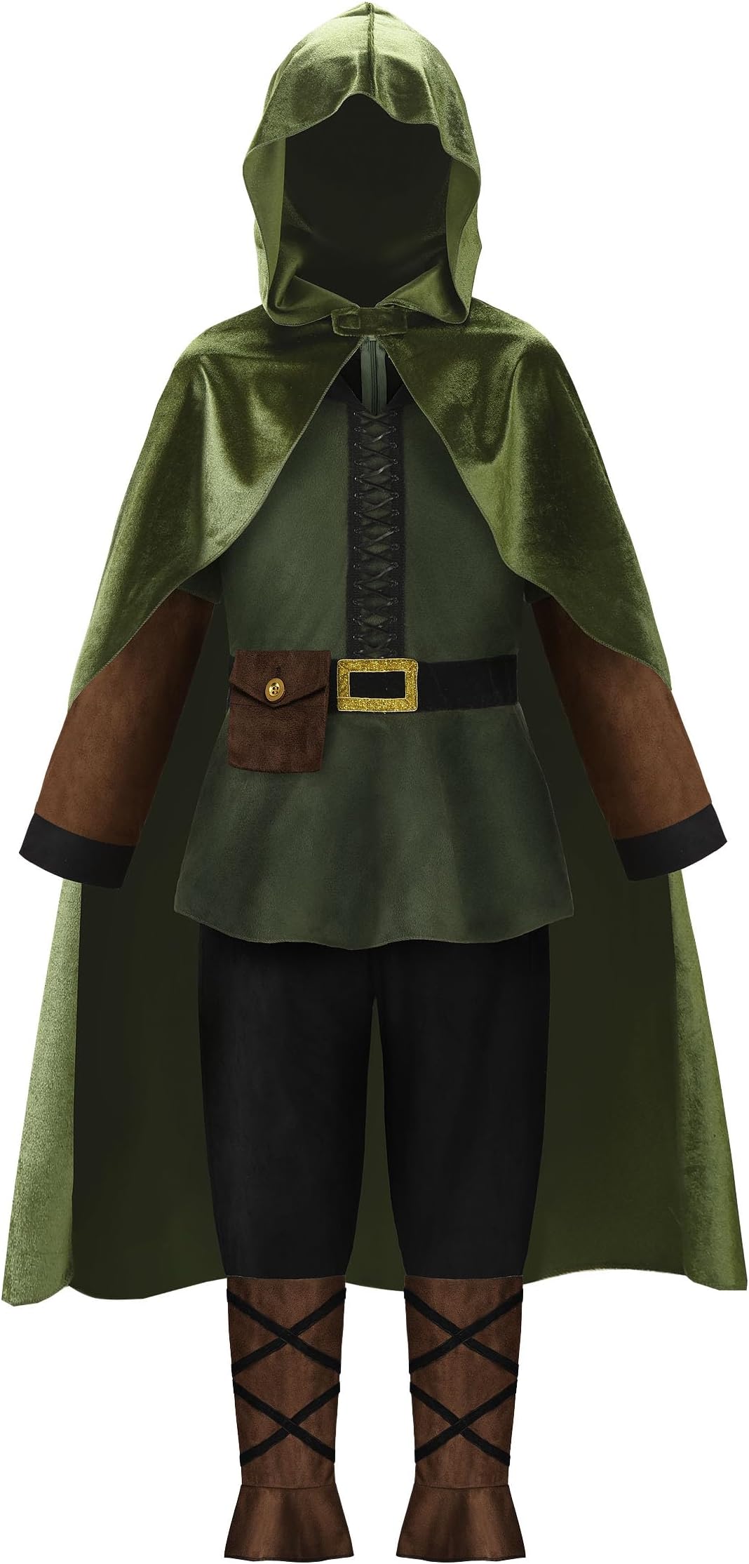 ReliBeauty Bogenschtze Kostm Kinder Junge mit Umhang