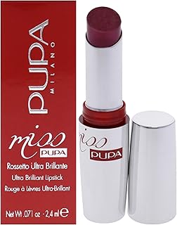 Pupa Milano Miss Milano Lipstick - Creamy, Ultra Pigmented Color For Lips - Nourishing Formula - Crystal-Effect Lipstick -...
