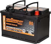 1AUTODEPOT Group 48 H6 AGM Car Battery 12V 70Ah 760CCA 120RC Maintenance-Free 36-Month Warranty