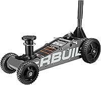 Vista 15 de Powerbuilt Gato de garaje de triple elevación de 3000 libras, vehículo resistente, camión, automóvil, motocicleta, elevación de transmisión