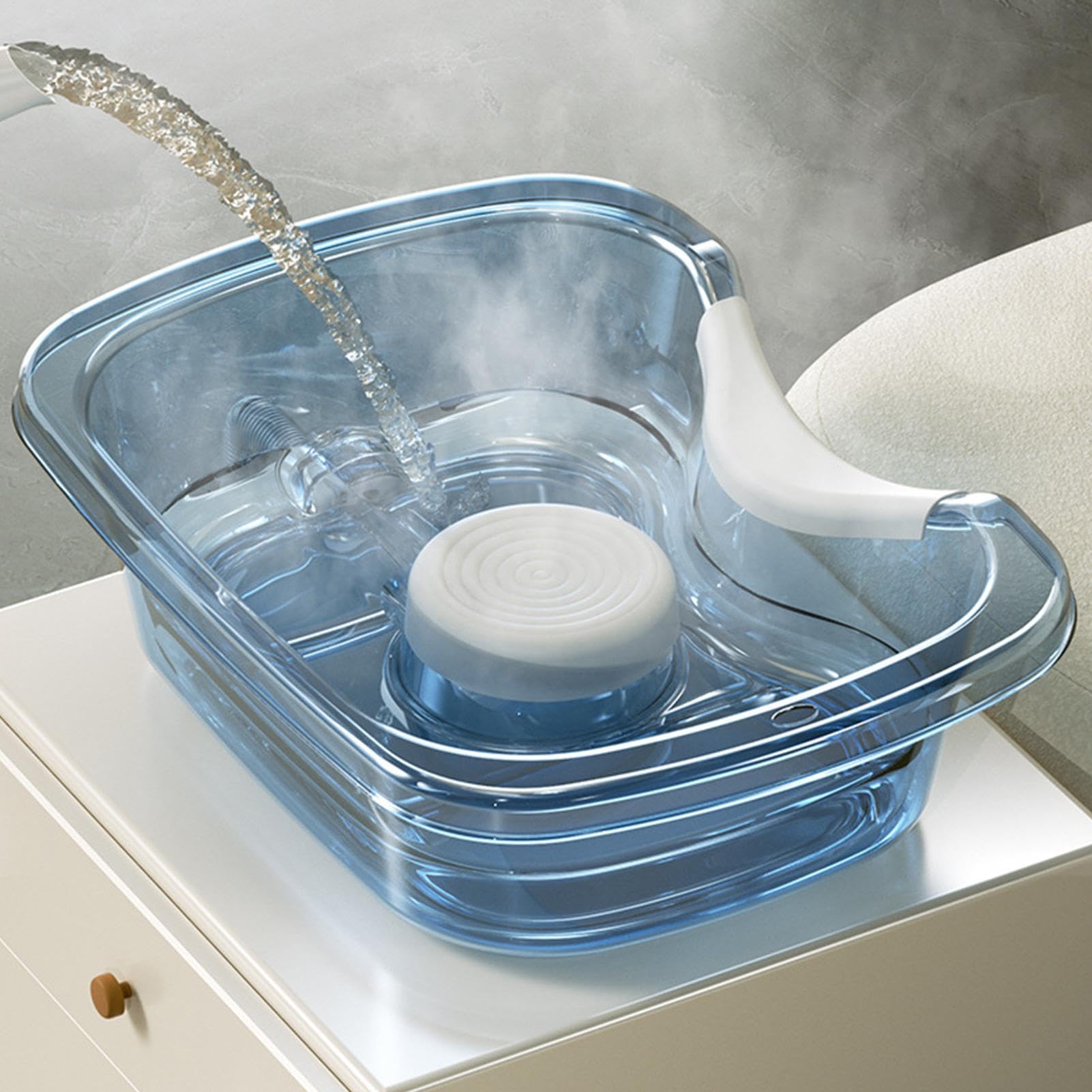 Lavabo para el pelo de la cama - Lavabo para el pelo, accesorios de baño | Estación de champú para discapacitados para cama, lavabo de lavado de cabello y lavabo en casa para personas con discapacidad