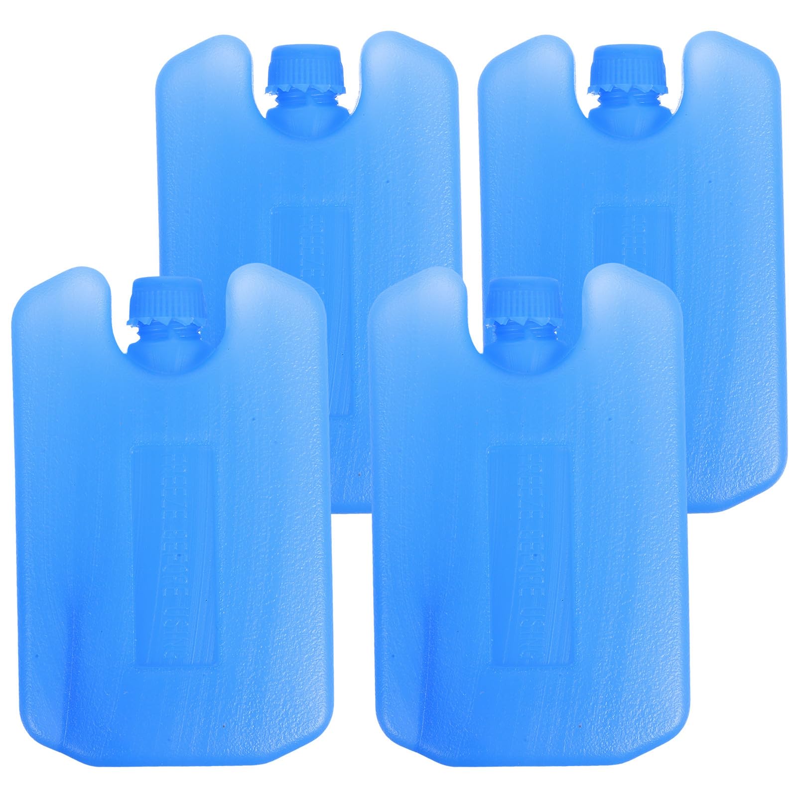 Sewroro 4 Pack Reusable Ice Packs for Air Cooling Fan, Portable Freezer Blocks for Cooler And Lunch Boxes, Camping, Picnics, Travel, Outdoor Use, 4. 72x2. 95x0. 79 Inches