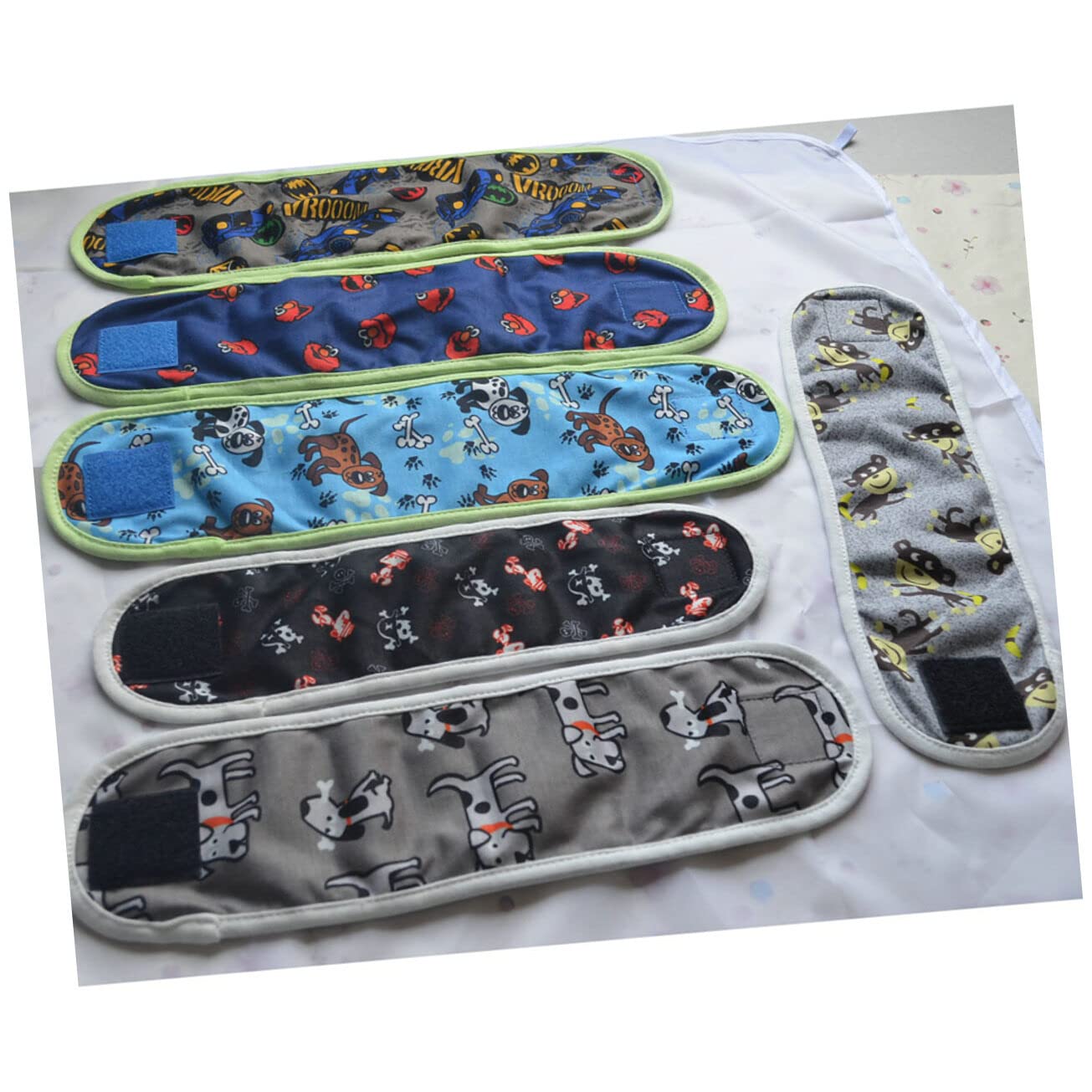 Mipcase 9stücke Teiliges Aus Wiederverwendbaren Hundehöschen Und Bauchbändern Für Kleine Rüden Atmungsaktives Baumwollmaterial Waschbar Und Komfortabel Für Zuhause Und Unterwegs
