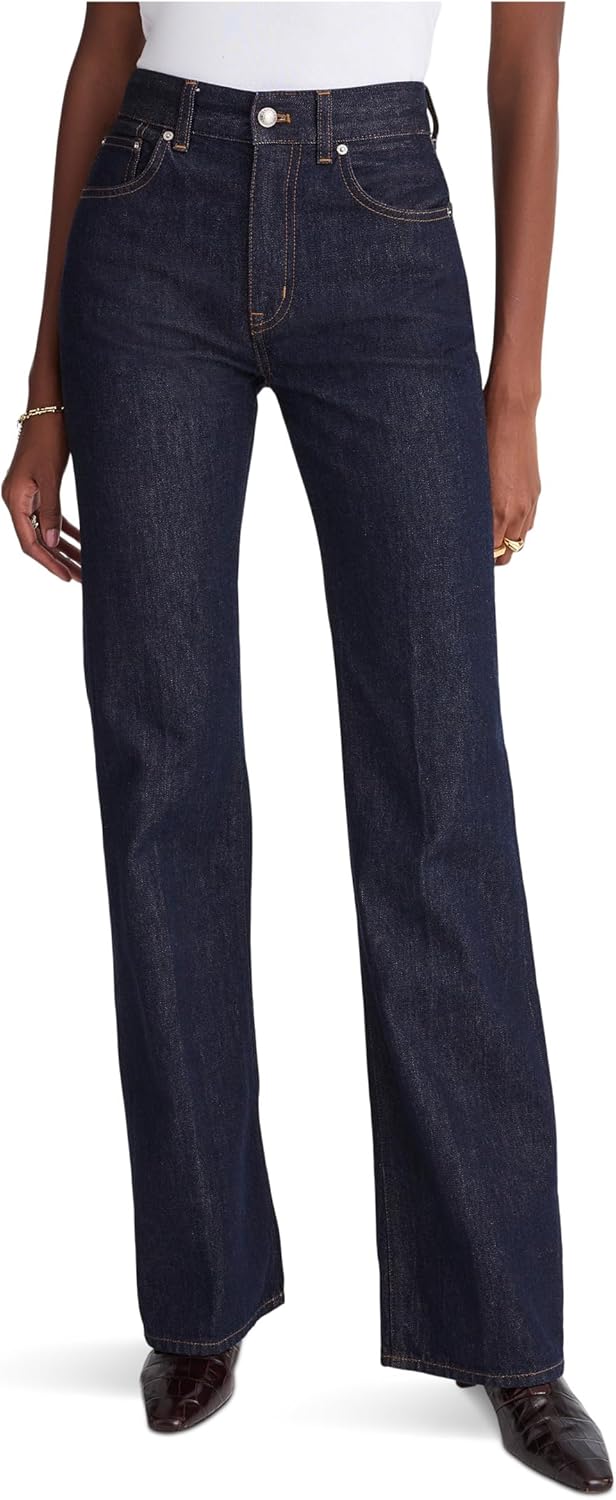 Madewell Womens Vintage Flare Jean in Rinse Wash