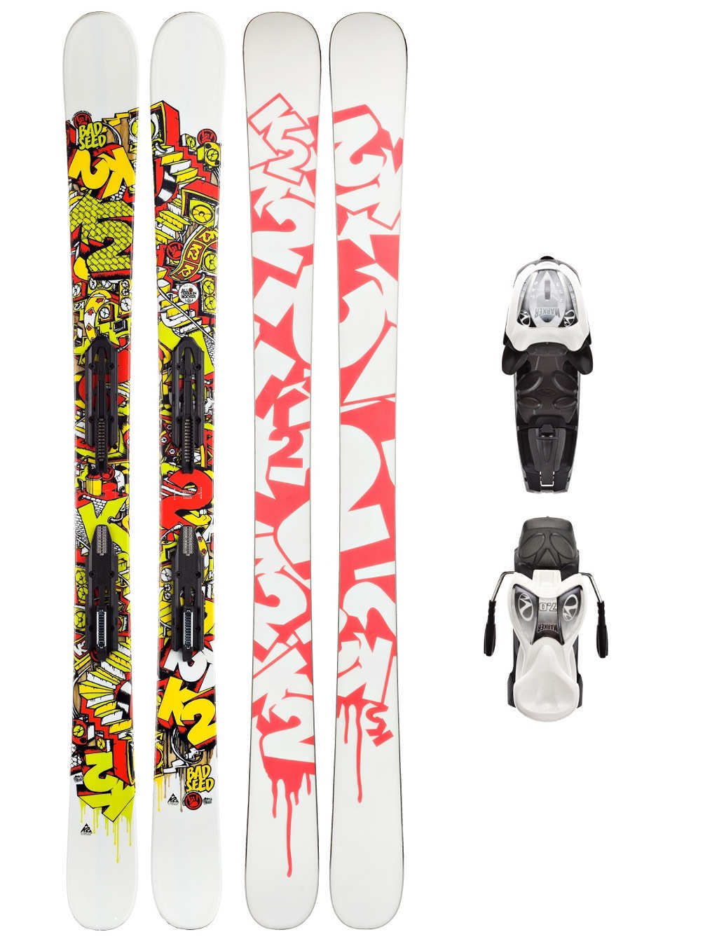 k2 bad seed skis youth Freestyle Ski Set Kids K2 Bad Seed 149 +Fastrak2 7.0 85mm 2014 You You :  Amazon.co.uk: Sports & Outdoors