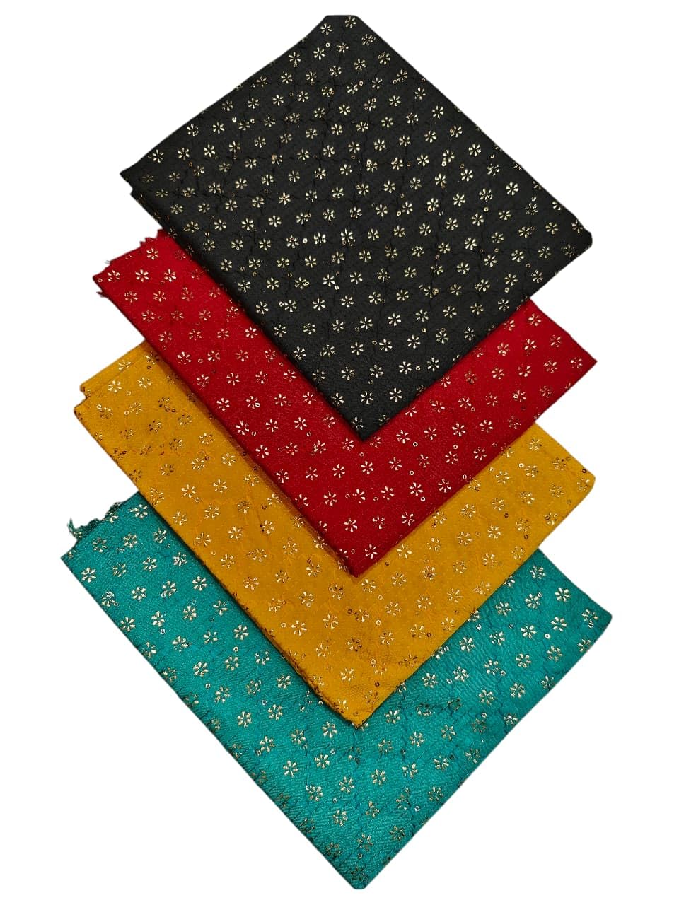 kesraa designer Foil Printed Blouse Piece for Women 1 Meter | Woven Thread Work Unstitched Blouse Fabric | Designer Ethnic Saree Blouse Material for Party Wedding-picture-17