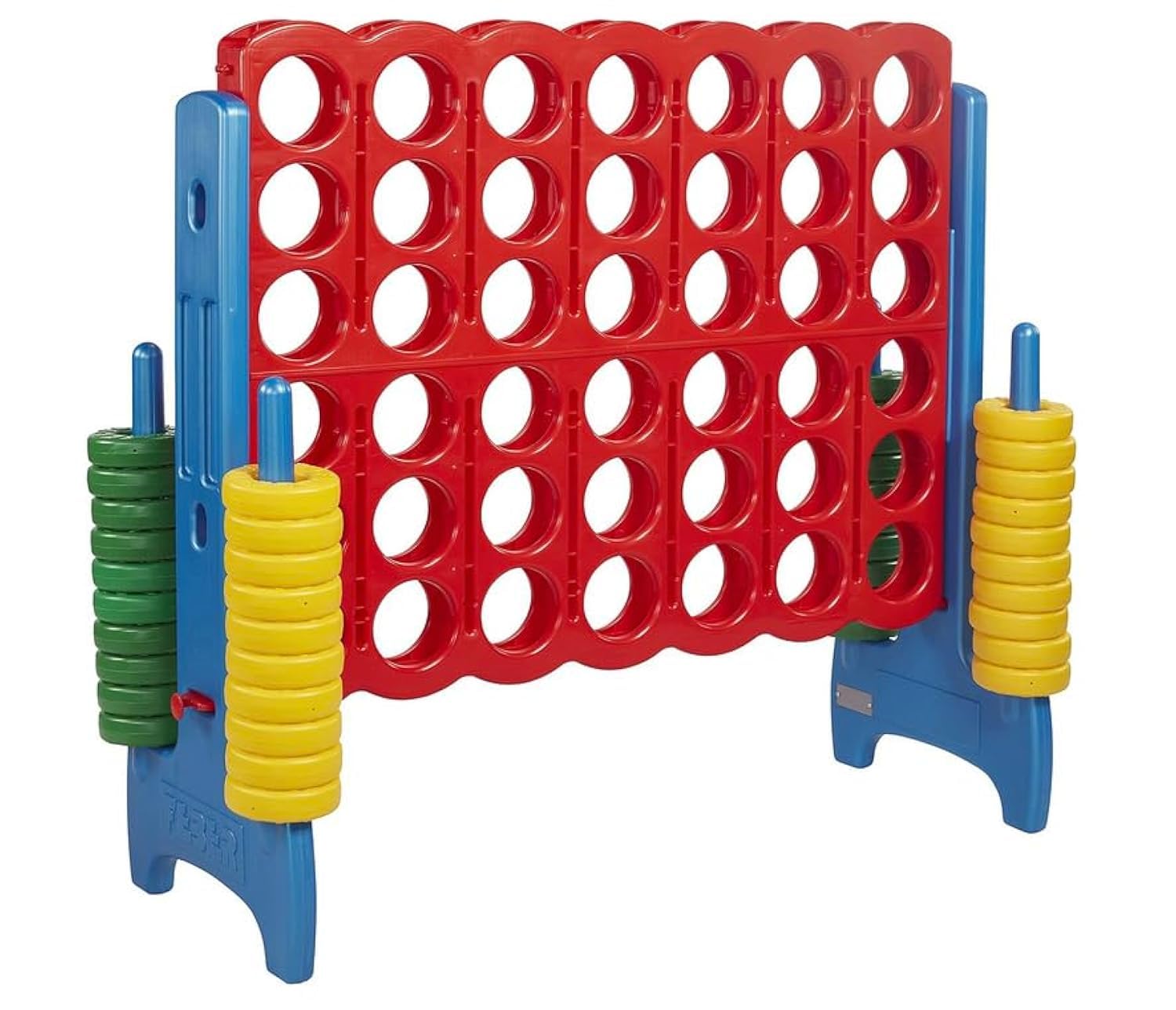 Giant 4 in a row - Connect 4 outdoor game - 4 to score Jumbo game set