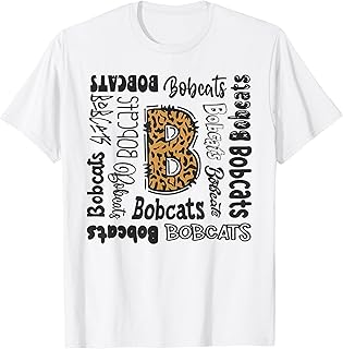 Bobcat High School Bobcat Sports Team Bobcat Party T-Shirt