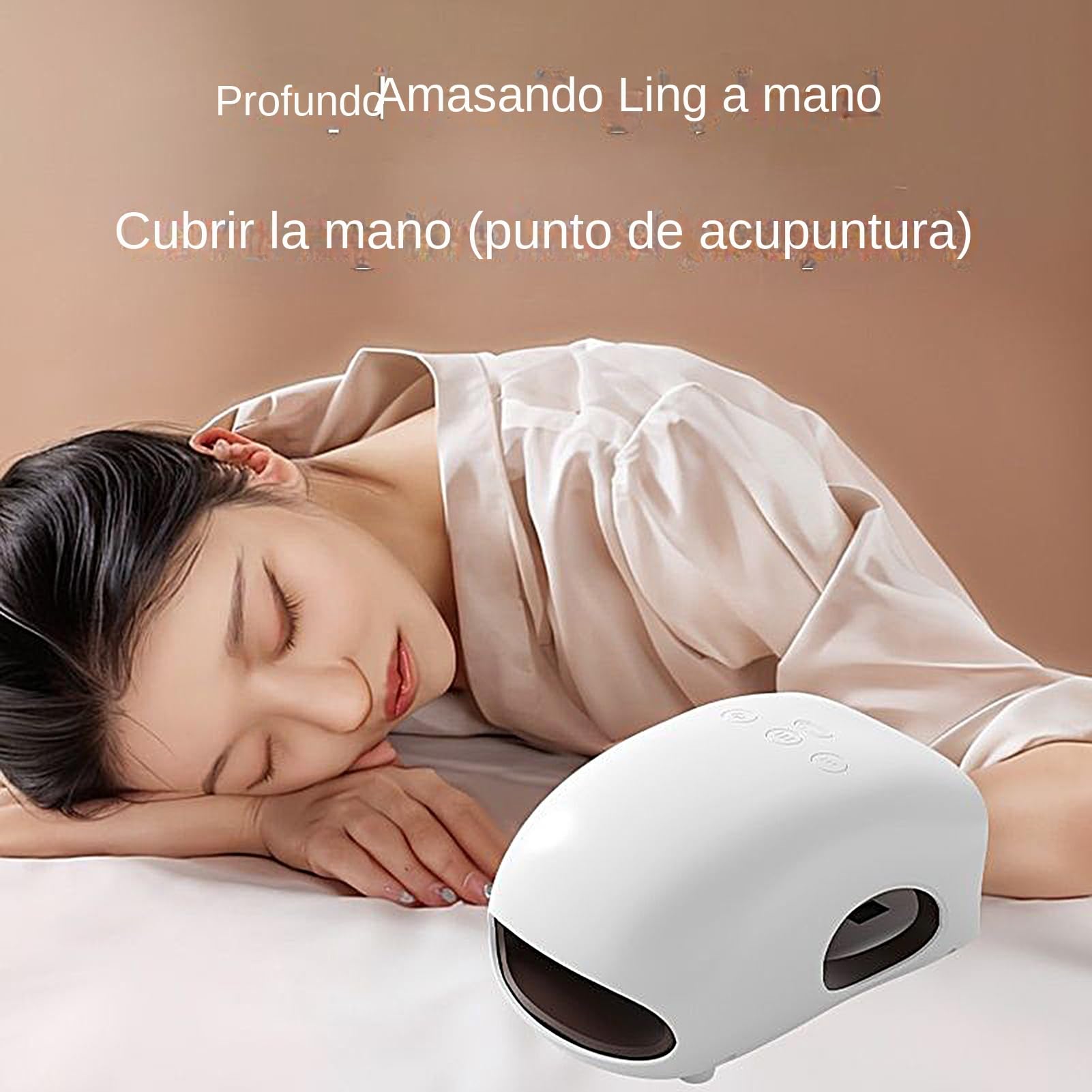 Masajeador De Manos Inalambrico | Masajeador De Manos Inalambrico Con Calefaccion - Máquina Recargable para Masajear Dedos y Palma en Madres Padres Atletas Adolescentes y Jóvenes