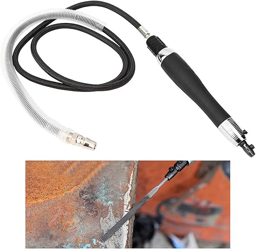 Miniatura 3 de Herramienta neumática de 1/4 pulgadas, tipo micro lápiz de aire, amoladora de troquel, kit de herramientas de grabador para molde, pulido de metal,