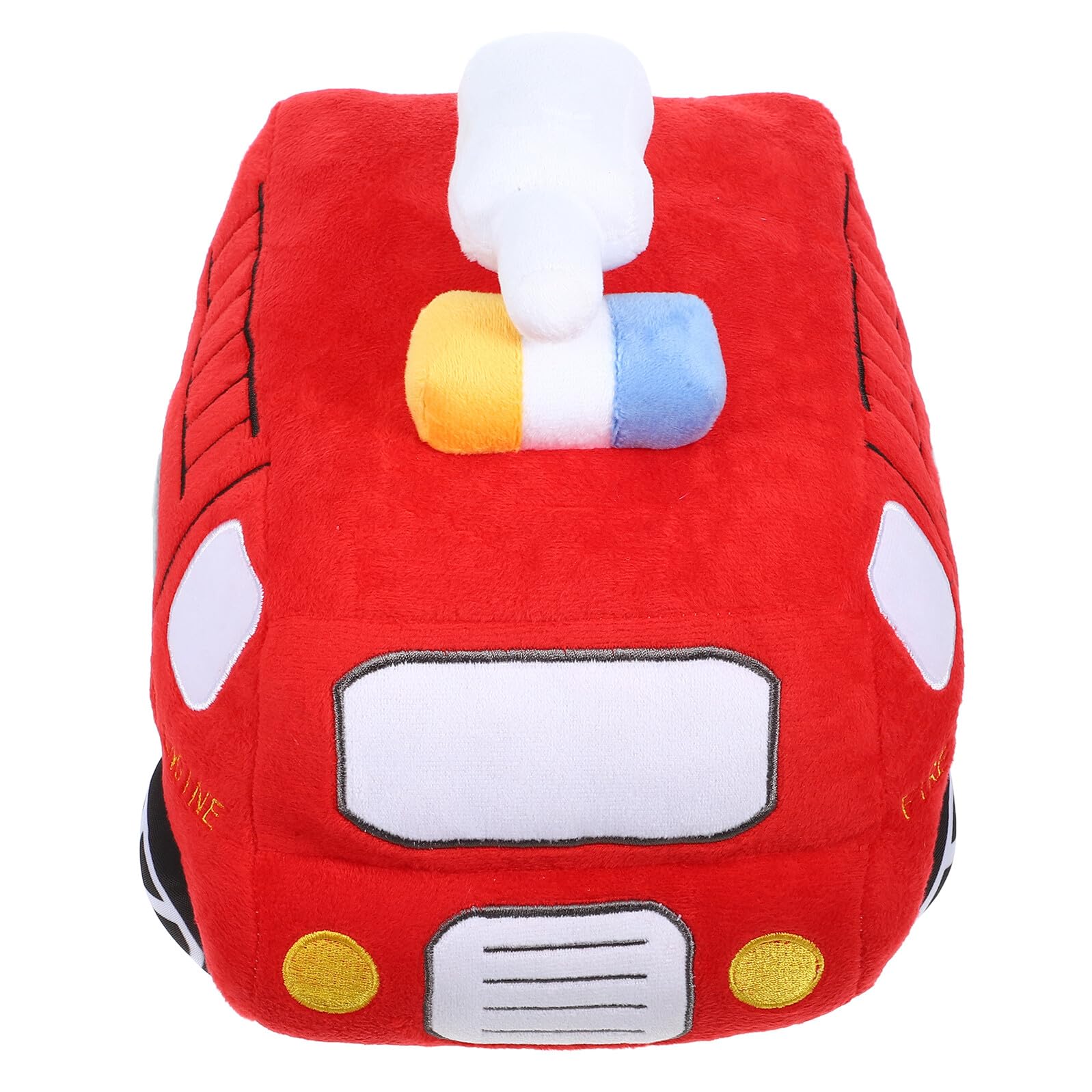 Camión de Bomberos de Peluche Rojo de Felpa y PP Algodón