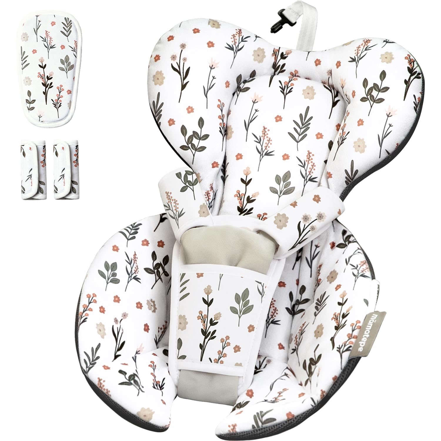 Infant Insert Compatible with 4moms RockaRoo and MamaRoo Multi-Motion Baby Swing for Newborn,Soft & Cool Mesh Fabric, Reversible Design,Newborn Insert