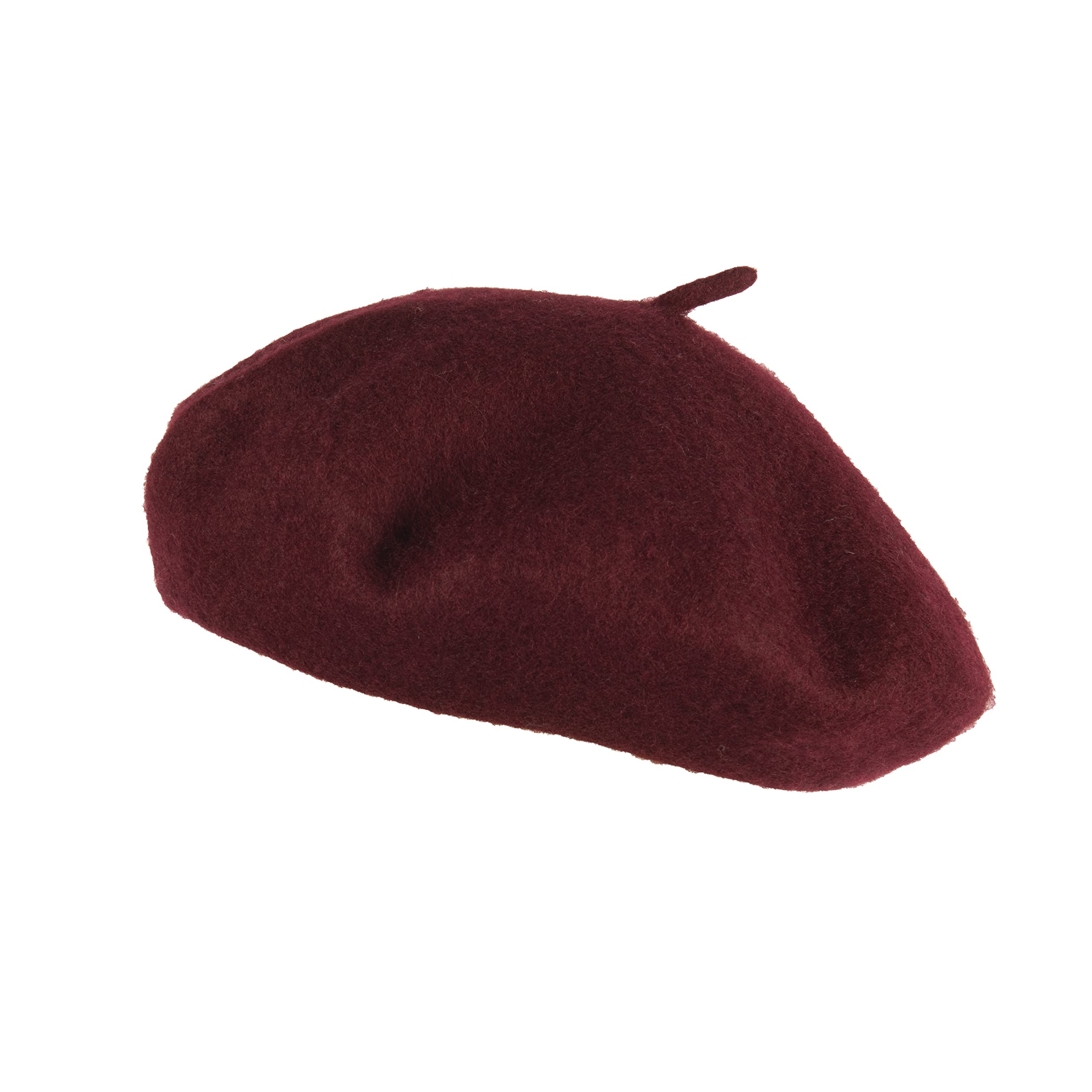 Heritage Traditions Felt Wool Beret (Red)