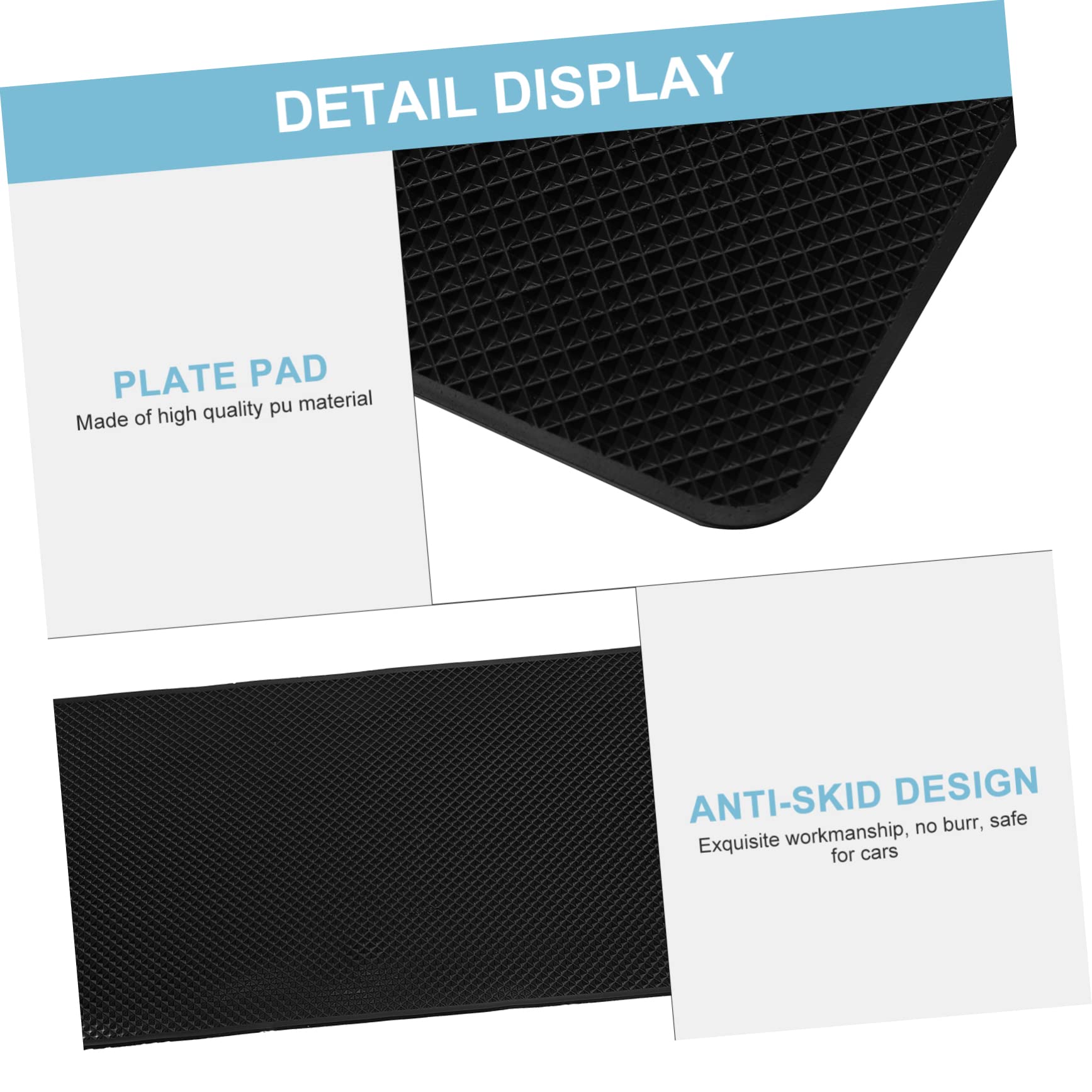 LIFKICH Car Dashboard Pad Non-Slip Phone Holder Fragrance Mat Easy Install Dashboard Mat for Car