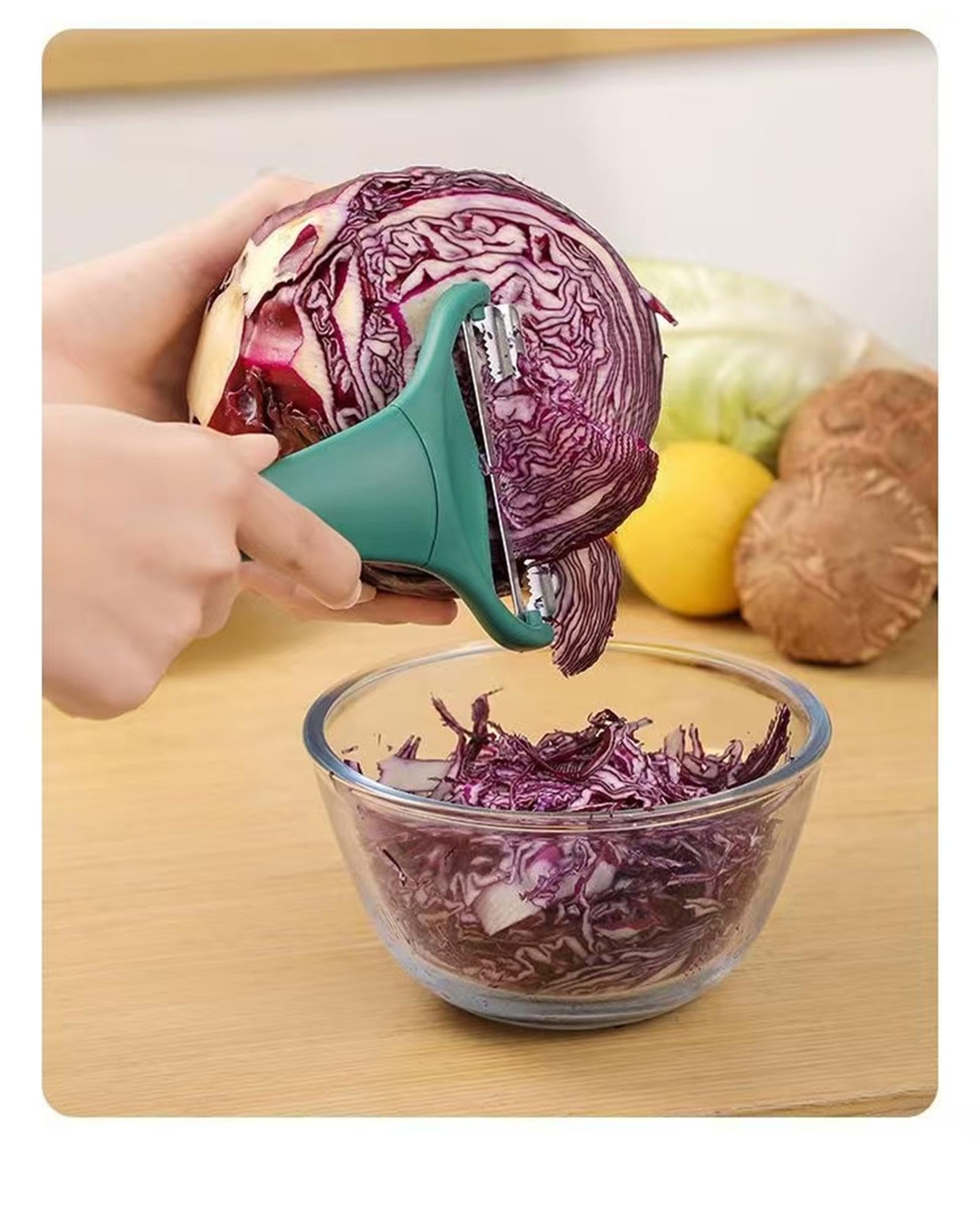 Amazon｜ののじ キャベツピーラー 千切り 2枚刃でたくさん削る