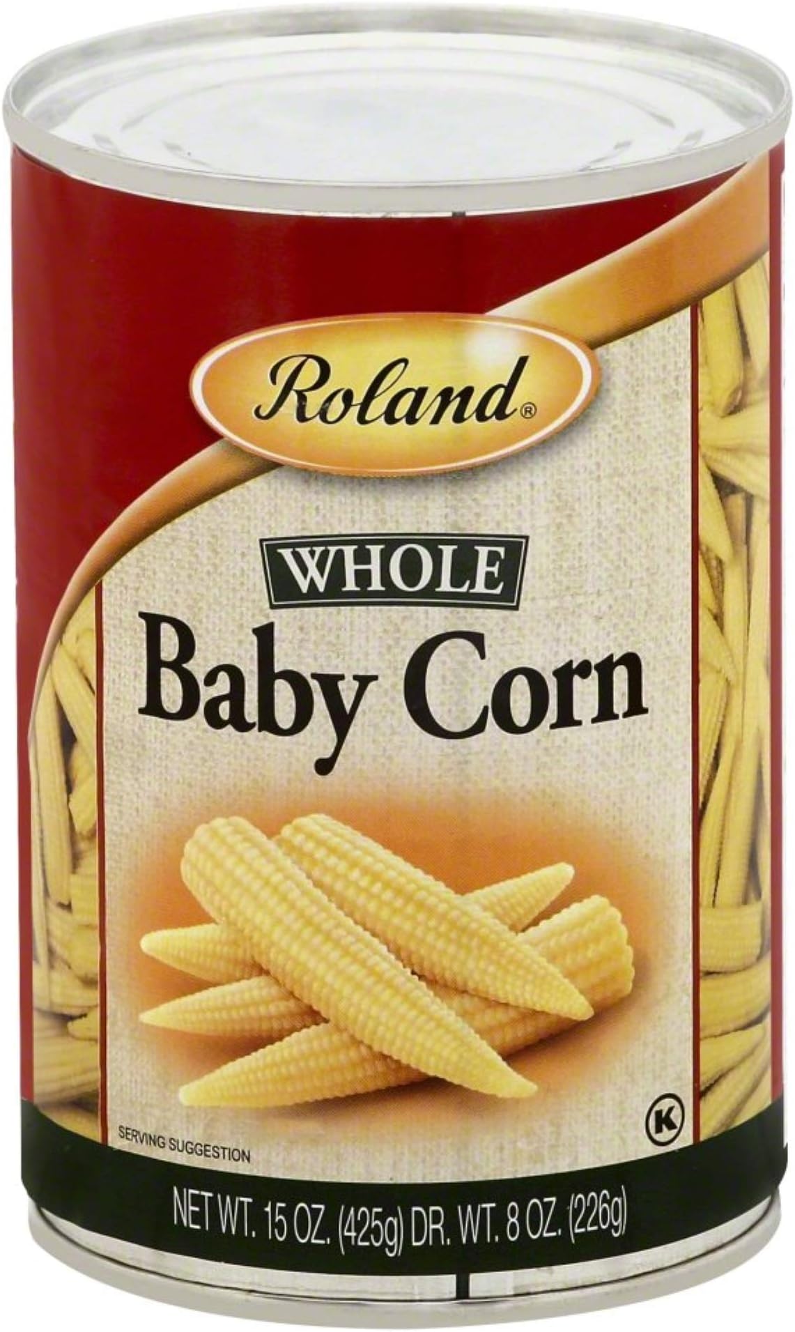 Roland Whole Baby Corn, 15 Oz