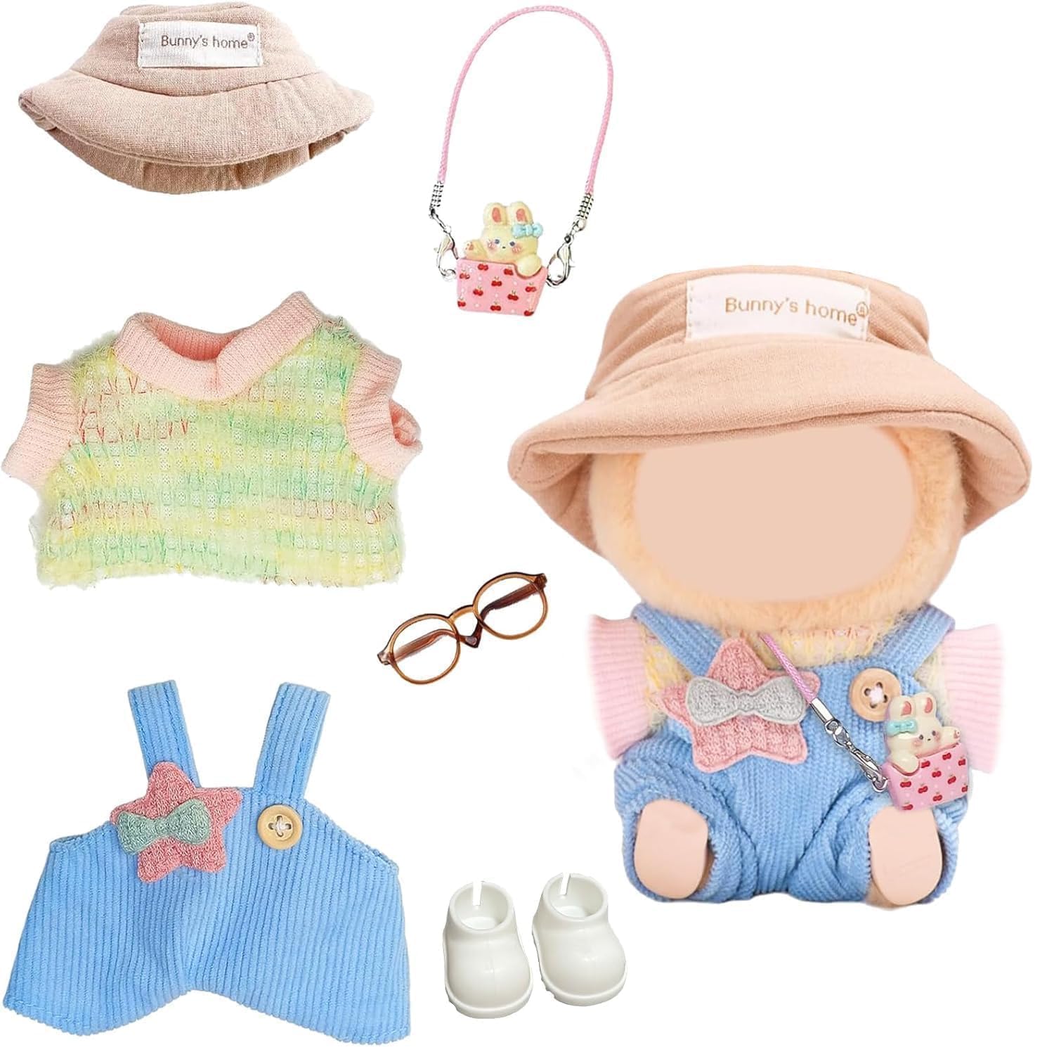6 Pcs Dolls Clothing