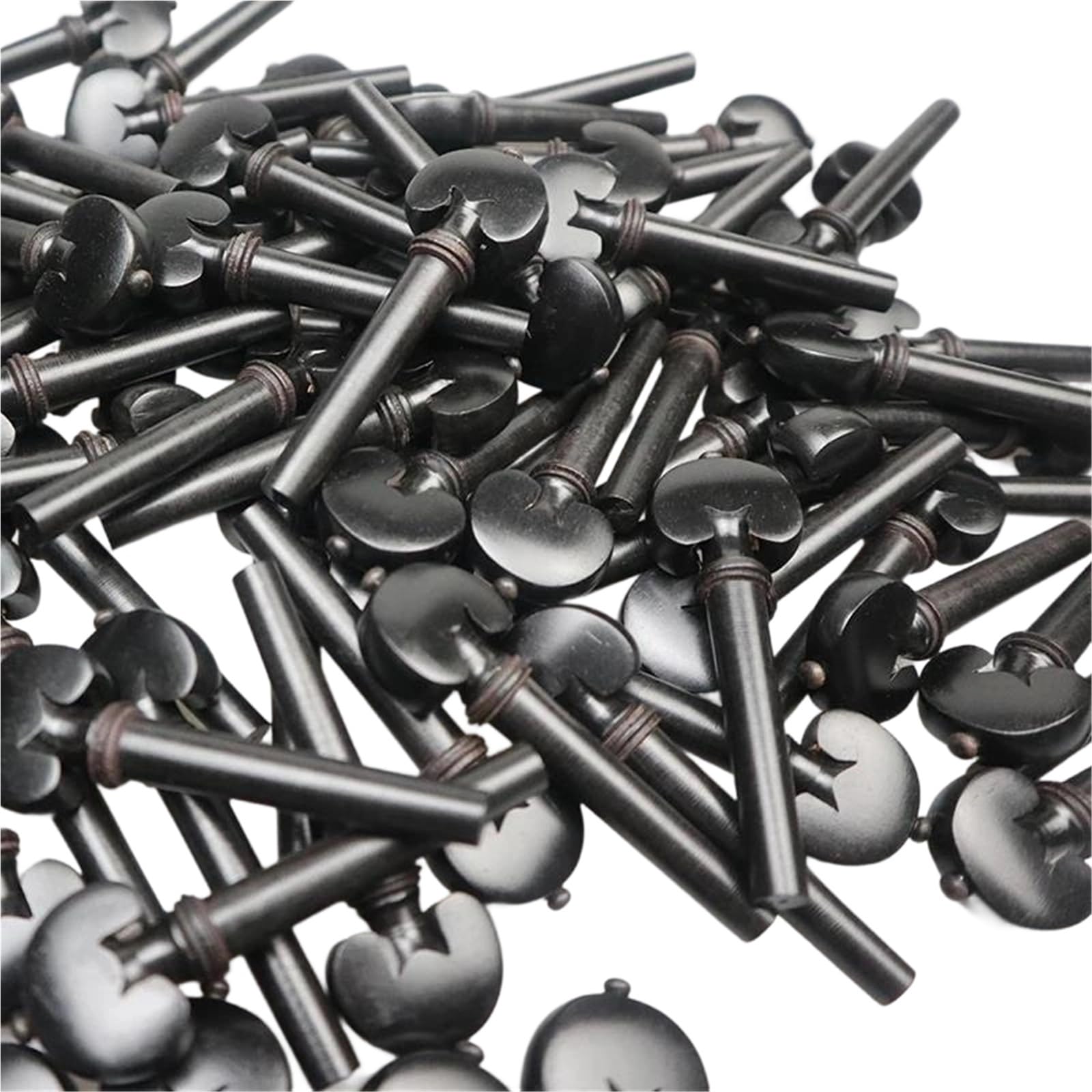 Accessori Per Strumenti A Violino 20 Pezzi Di Dimensioni Standard Per Violino Corde Per Accordatura Chiavi In ​​legno Ebano Parti Dellaccordatore Per