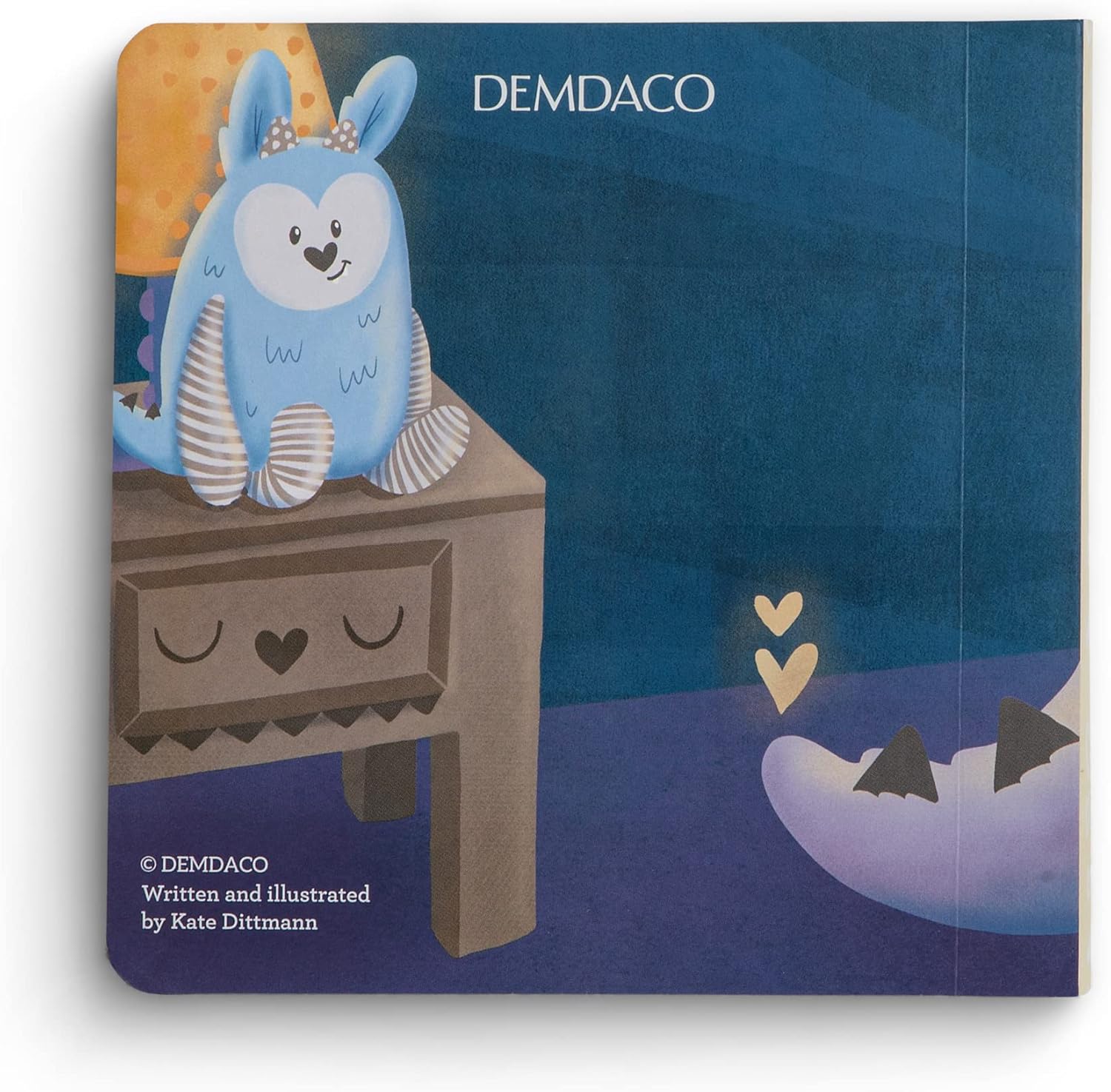 DEMDACO Brave Me Brave You Blue and Grey Hardboard Book and Monster Mittens Set of 2