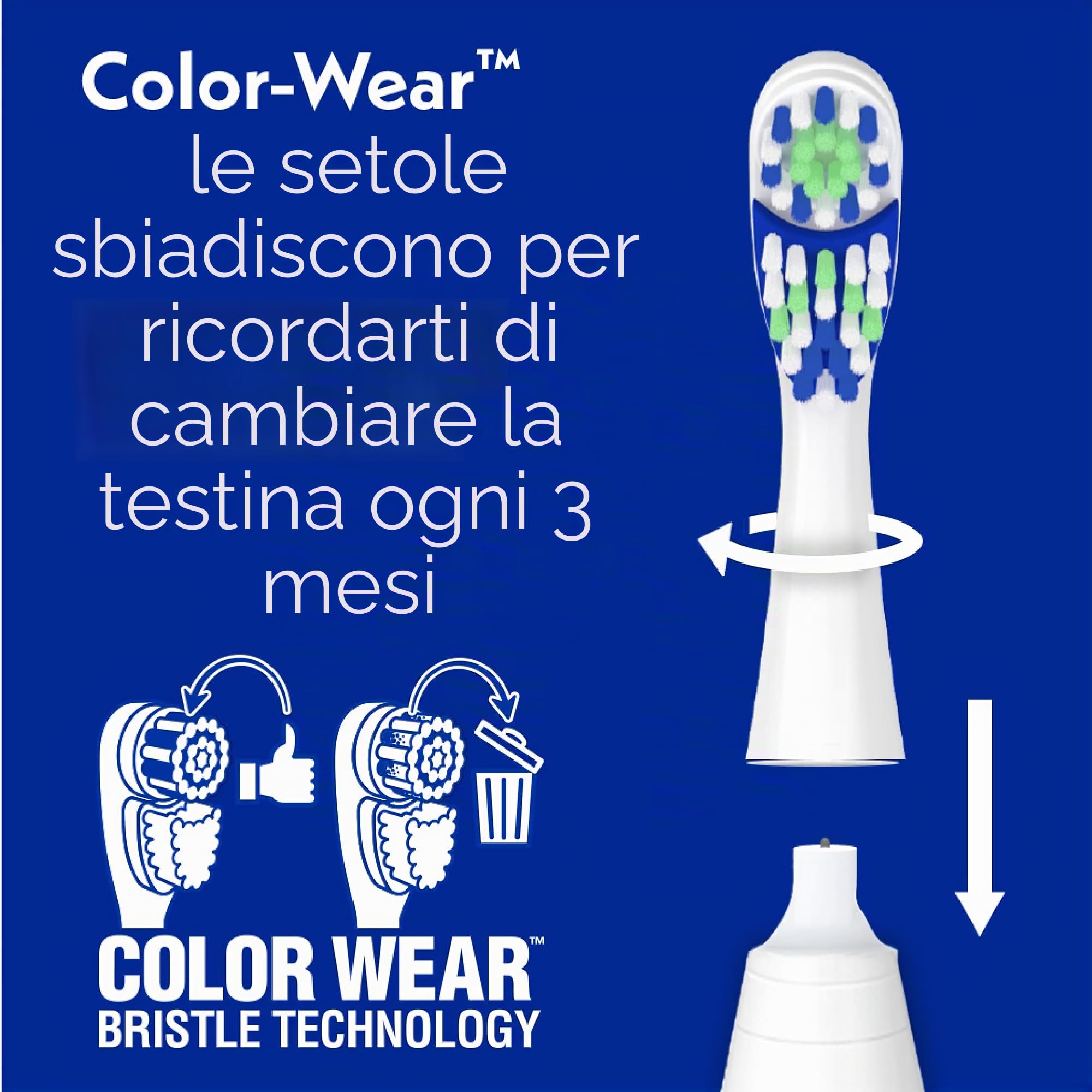 Arm & Hammer SpinBrush Pro-Clean Toothbrush (Soft) 1 unità, Morbido
