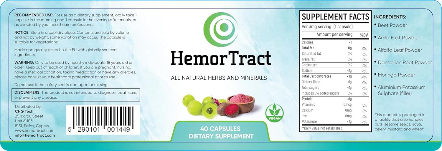 – Fast and effective Hemorrhoid relief. Packed with the BIG 5 for a multifaceted attack against Hemorrhoids