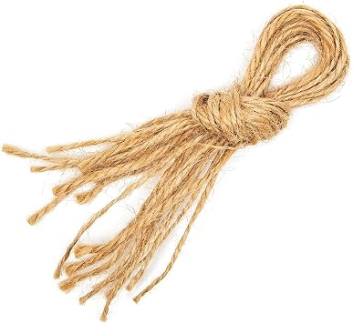 Bright Creations Unfinished Wooden Cross - DIY Crafts for Kids & Teens - Bulk Wood Crosses for Baptism Centerpieces & Favors - 12 Pack, 3.8 x 5 in, Jute String