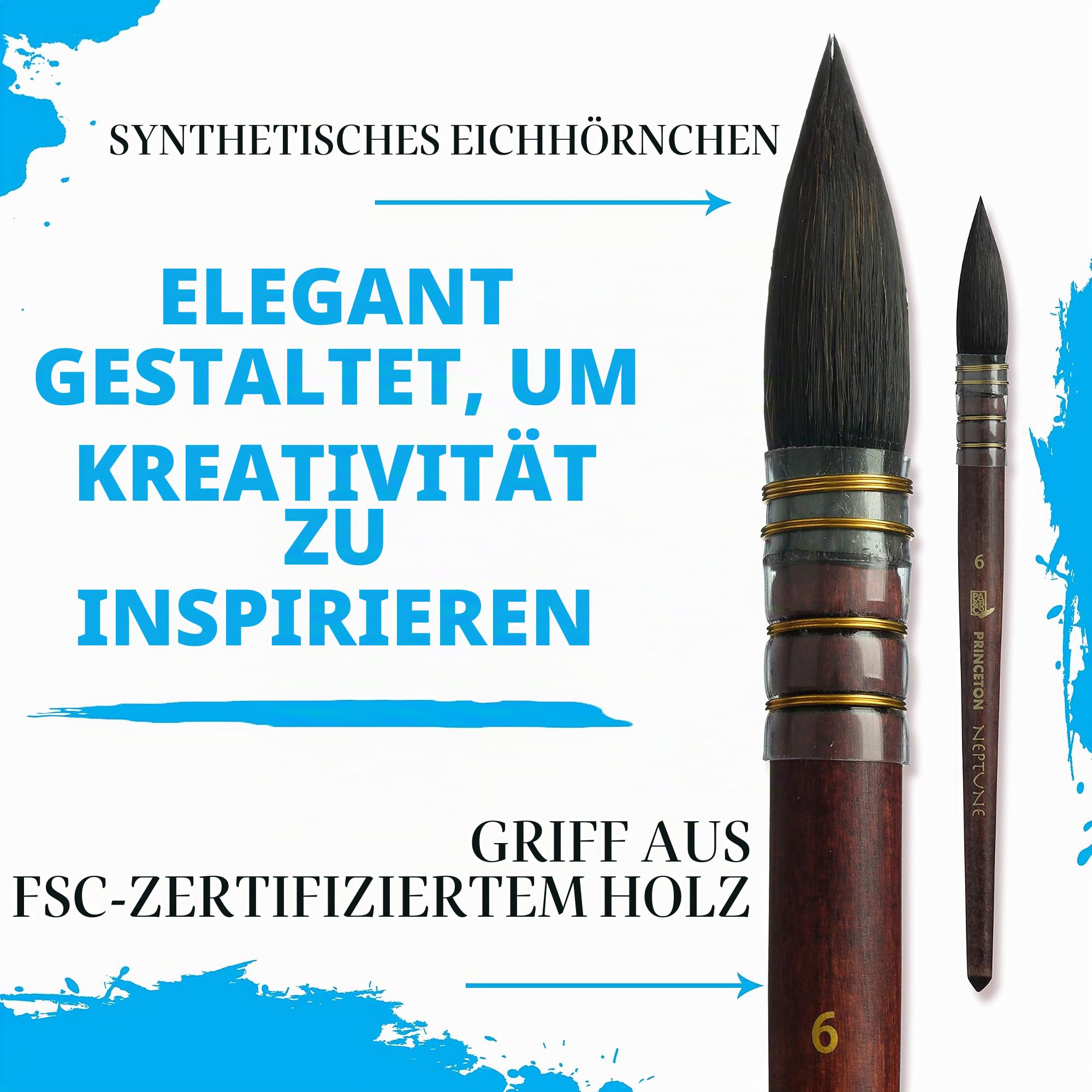 Princeton Pri Neptune Syn Sh Federkiel, Größe 6