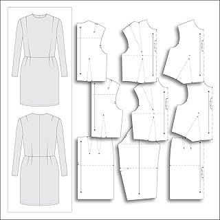 Basic Dress Pattern Blocks/Slopers for AlvaForm (Sizes 2-14) Printed Pattern - Buy now