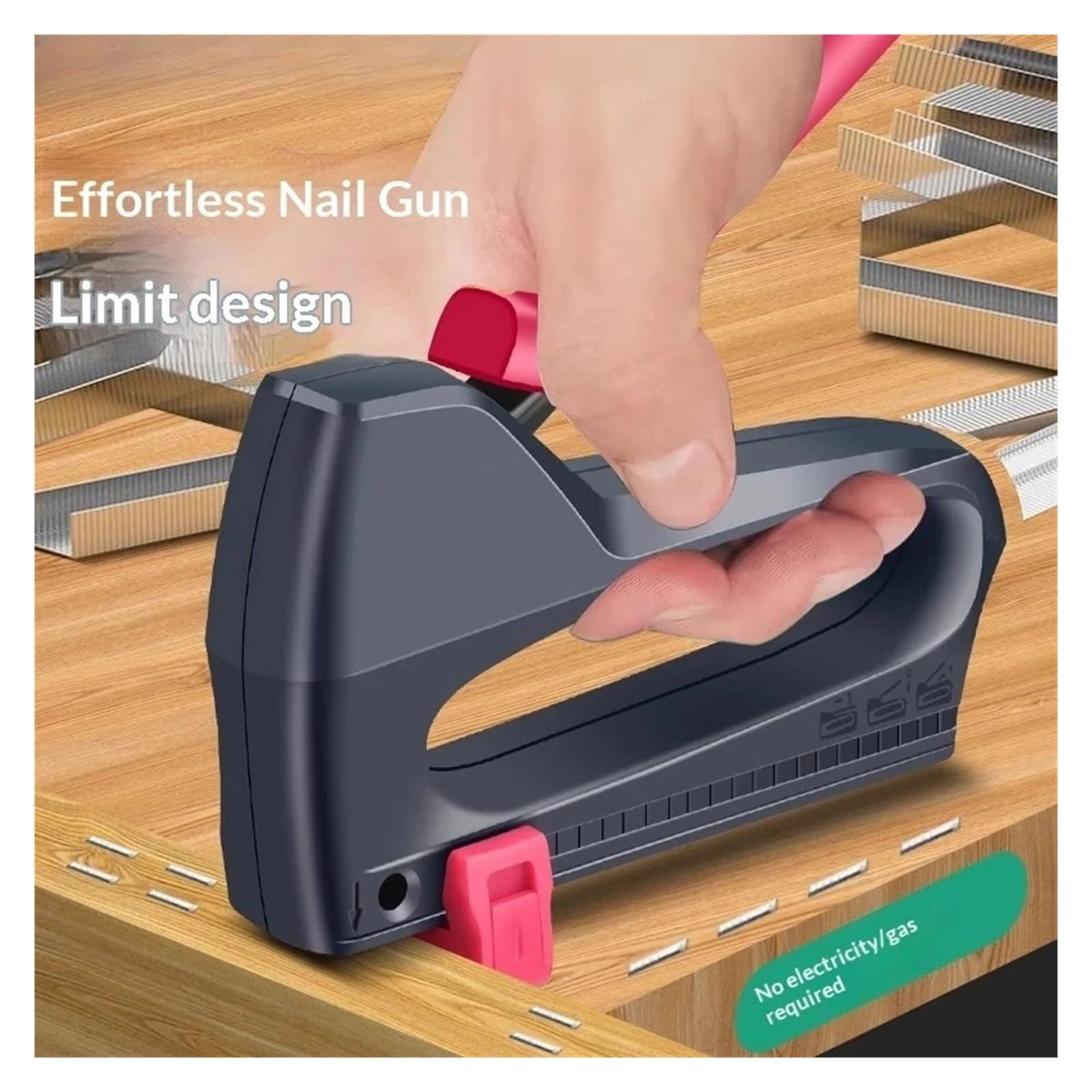 Graffettatrice Per Legno Pistola sparachiodi manuale for cucitrice for legno Tappezzeria