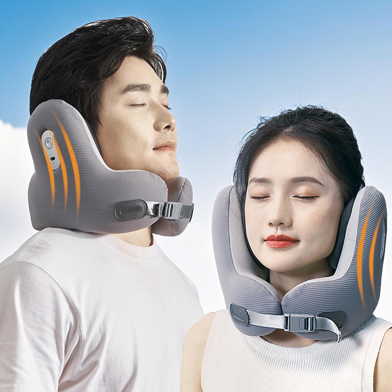 Cuscini Da Viaggio Per Aerei Auricolari Wireless E Fibbia Regolabile | Cuscini Supporto Collo Sonno In Portatile Antirumore Auto Aereo Lunghi Viaggi Viaggio Su Strada Pendolarismo Casa Adulti E