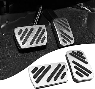 TTCR-II Pedal Covers for Accord 2013-2022, Civic/HR-V 2016-2023, CRV/Ridgeline 2017-2023, Odyssey 2018-2023, Pilot/Passport 2019-2023, for Acura RDX ILX MDX TLX Gas Brake Pedal Pad (Auto 2 Pcs)