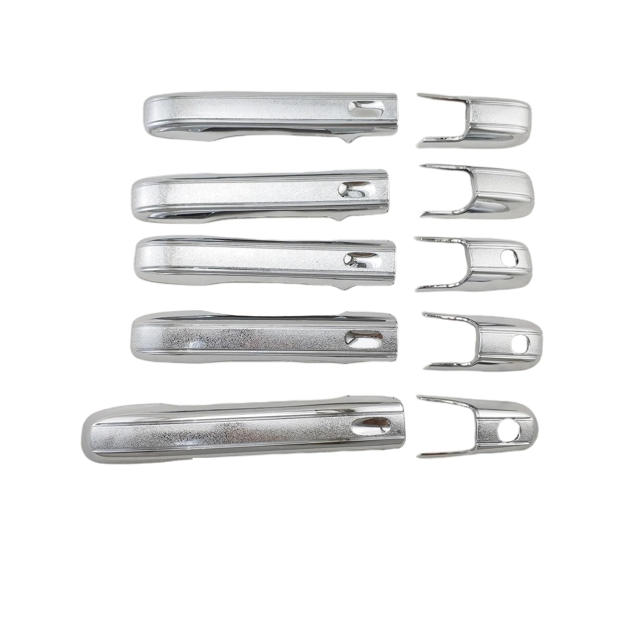 TNTGEBFVBG Universal Car Exterior Door Handle for CRV CR-V CR V 2001 2002 2003 2004 2005 2006 Paste Style Auto Parts Chrome Car Door Handle Cover Protector(10pcs)