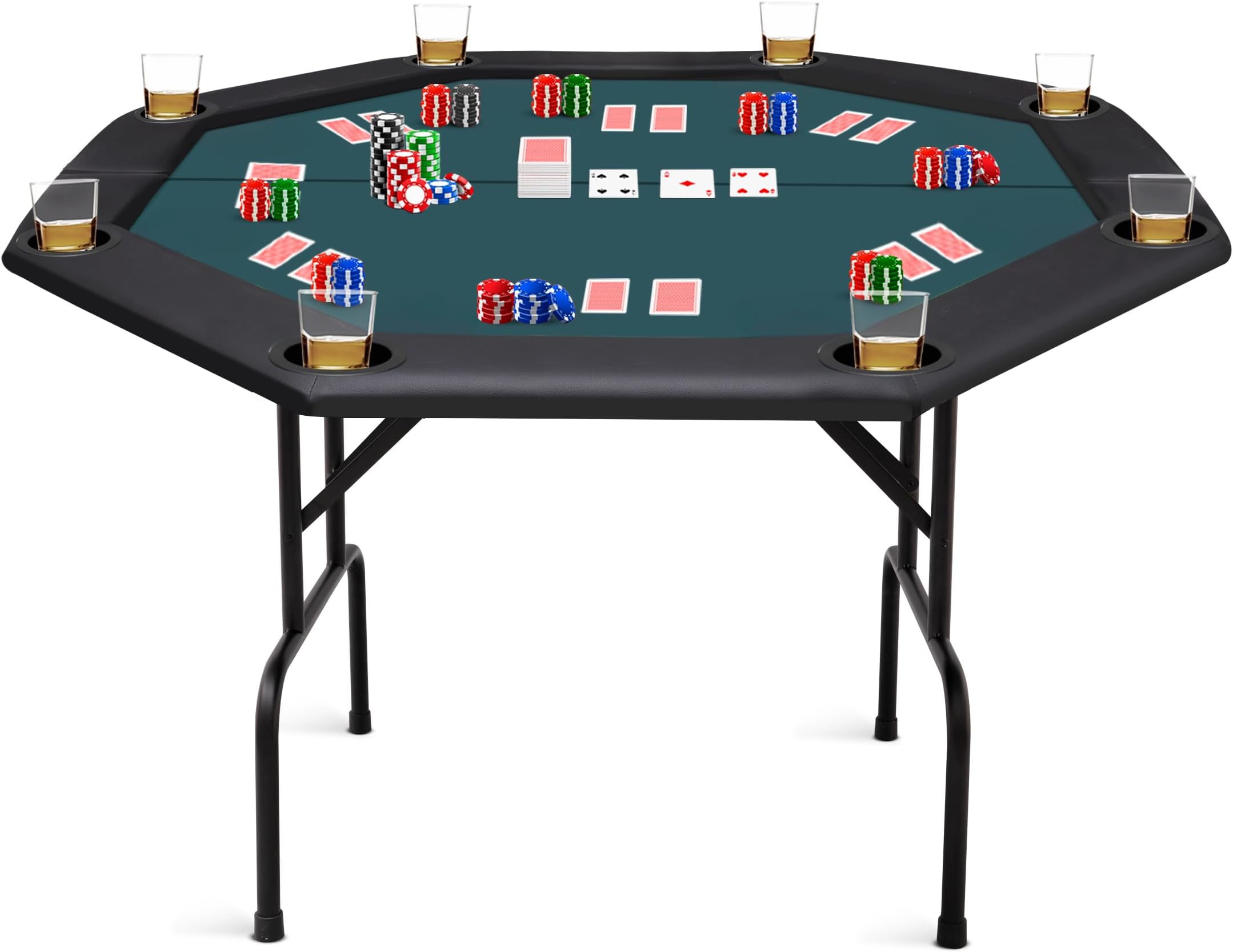 ZivPlay Poker Table - 8 Player Octagon