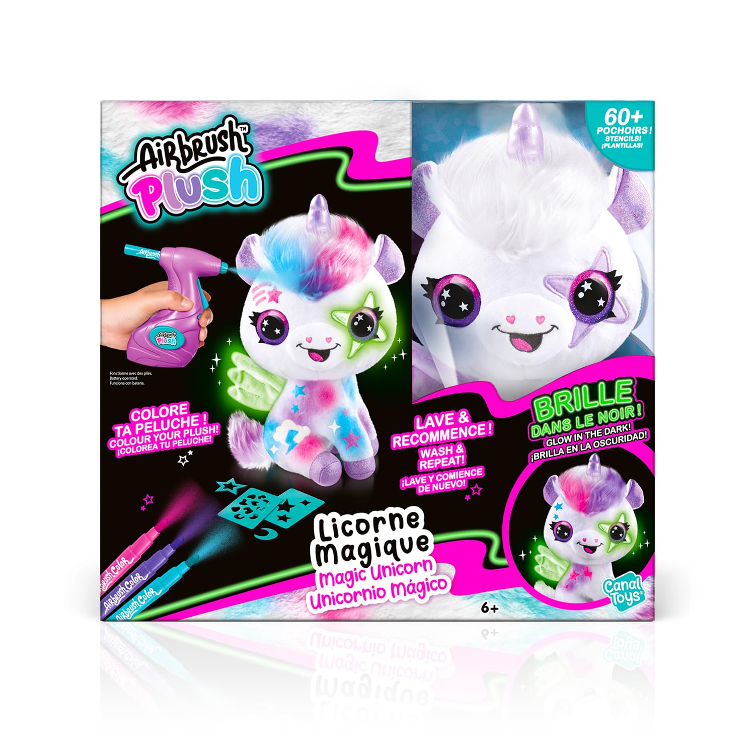 Amazon.co.jp: Canal Toys OFG 274 ユニコーン 暗闇で光る ソフトトイ