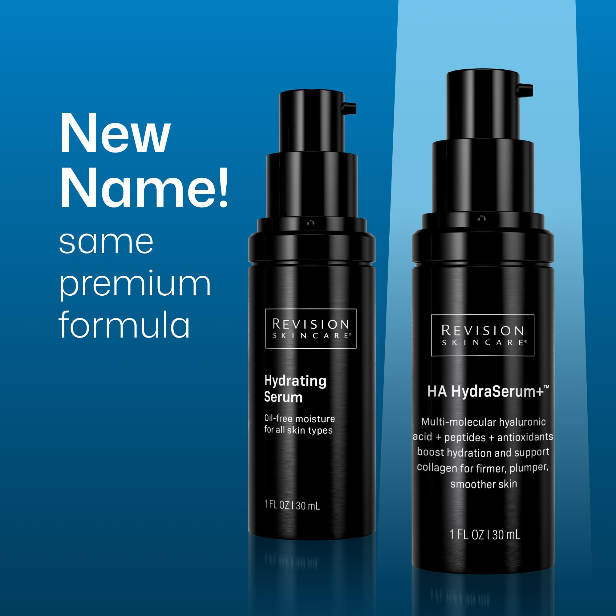 Revision Skincare Hydrating Serum, Oil-Free Hyaluronic Acid Moisturizer