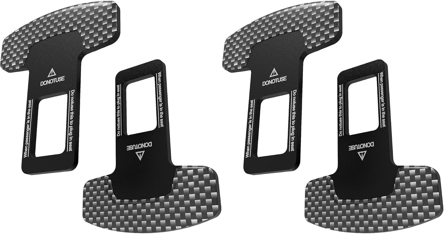 4 Pack Belt PadsClip,Release Shoulder Neck Pressure, Fit Most Cars/SUVs