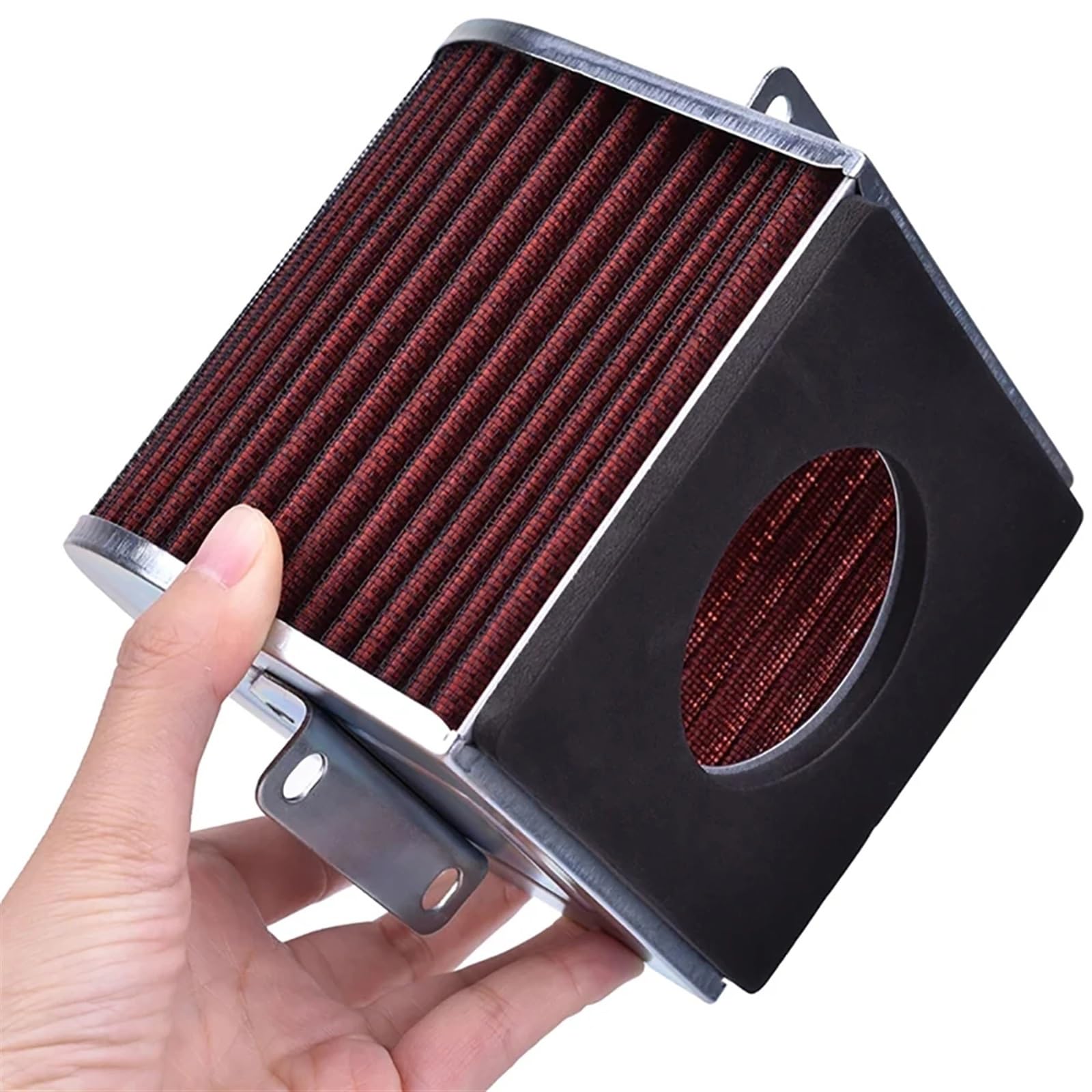 Filtro Aria Moto Per VOGE 500DS 500R 500AC 500X LX500-A 500cc Moto Motore Di Ricambio Elemento Filtro Aria Filtro Di Aspirazione Aria Pulitore Filtro Aria Motore(High Flow)