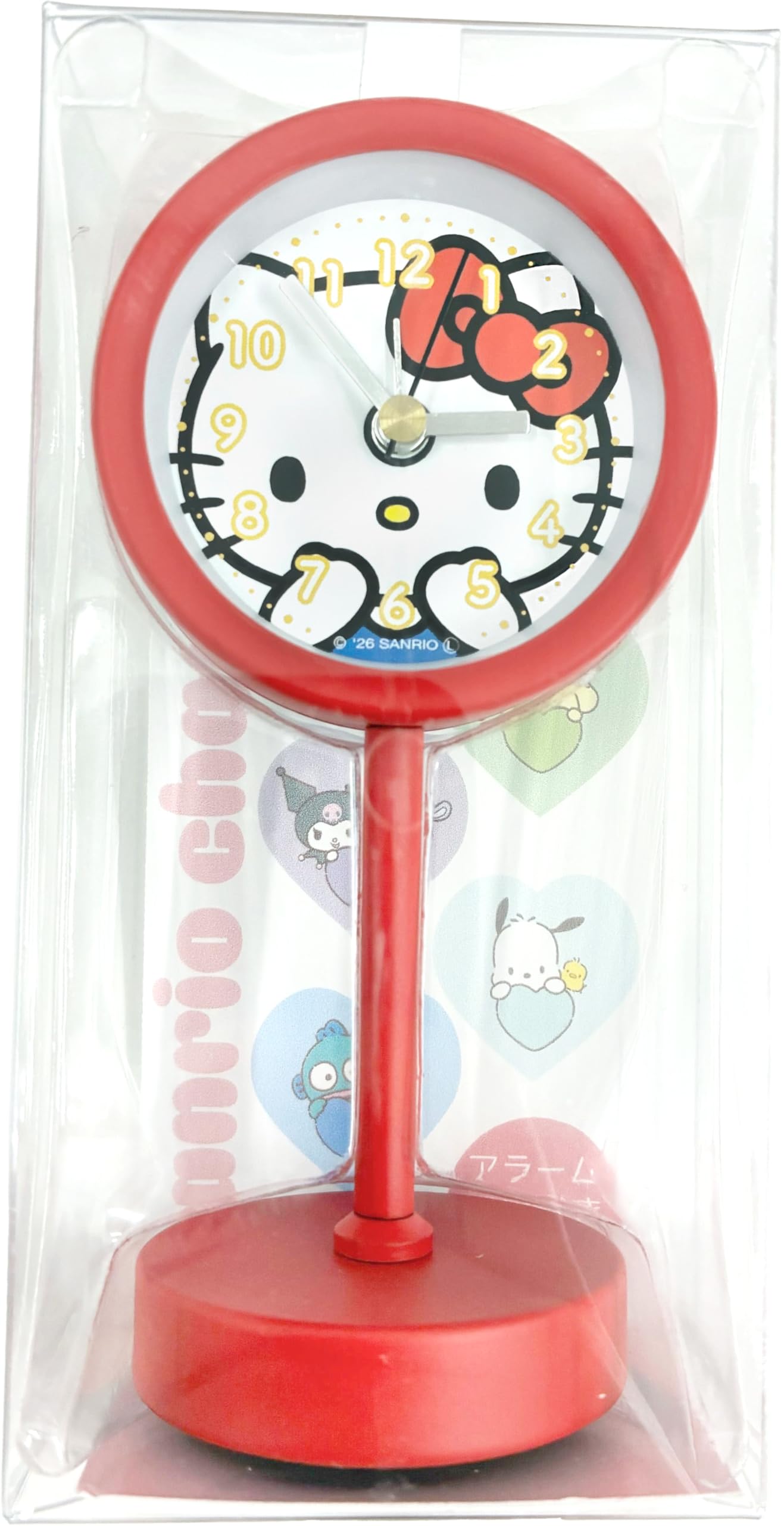 【未使用　非売品】1999年　キャラクターレリーフ　クロック　時計　ハローキティ SEIKO（セイコー） セイコークロック キャラクター サンリオ