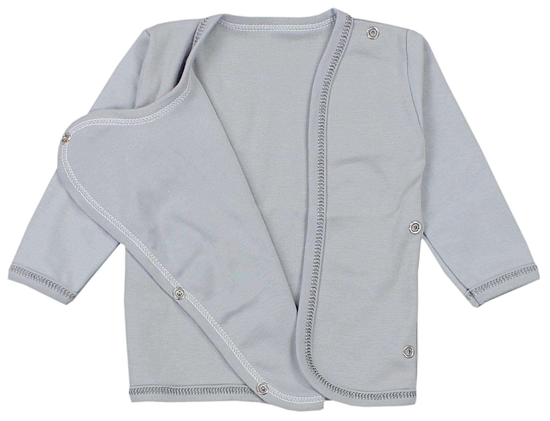 TupTam Gilet Cache-cœur à Manches Longues Bébé, Lot de 5