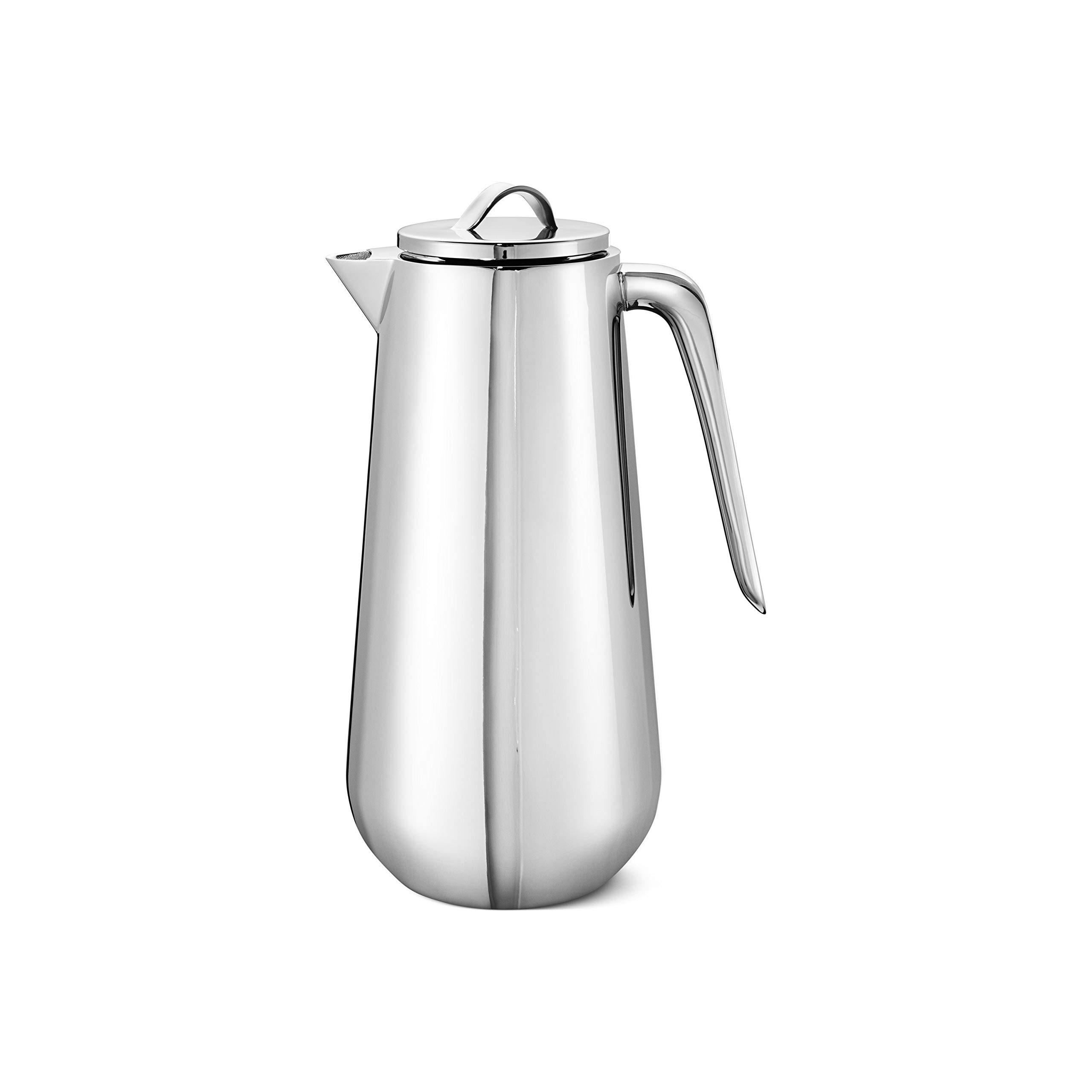 Georg Jensen Helix Thermo Jug - Double Layer Stainless Steel Pitcher - Scandinavian Minimalism Design