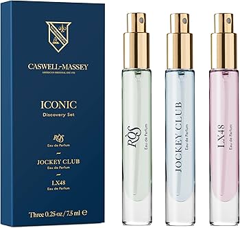 Caswell-Massey Iconic Eau de Parfum Discovery Set, Includes RÒS