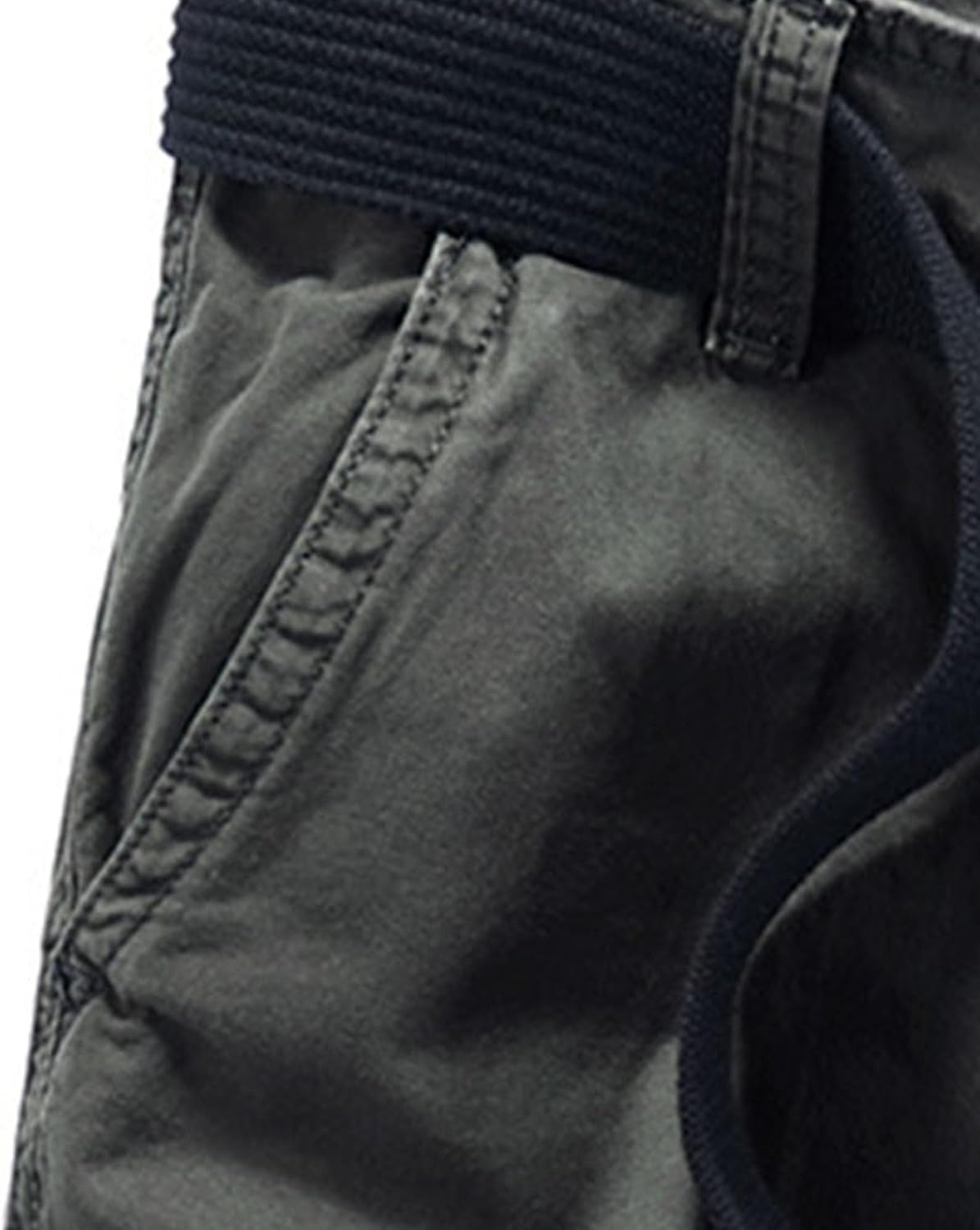 DGHM-JLMY Men Military Cargo Shorts with Pockets Lightweight Relaxed Fit Outdoor Hiking Shorts Multi Pocket Casual Work Short