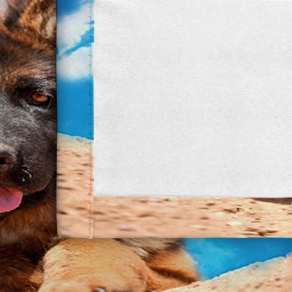HABEAT 3D Deutscher Schäferhund Vorhänge Tiere Hunde Kindervorhänge Vorhang mit ösen 2er Set Gardinen Blickdicht Verdunkelungs für Kinderzimmer Schlafzimmer Wohnzimmer B 150 X H 166 cm（Motiv 2-7）