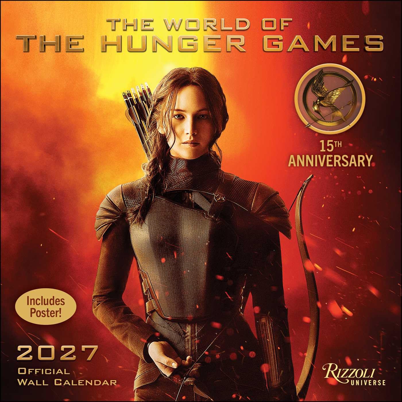 The Hunger Games 2027 Wall Calendar (Includes Full-Color Poster): Original Universe-Publishing Kalender [Mehrsprachig] [Kalender] (Wall-Kalender)