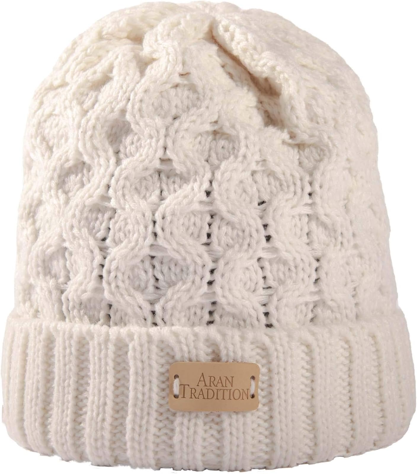 Aran TraditionsRibbed Beanie Hat